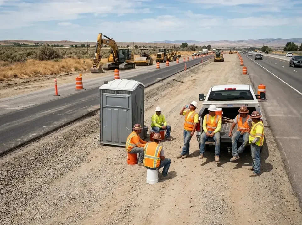 highway-road-construction-crew-007 — frequently asked questions, Porta Potty and Restroom Rentals in Hartwell, GA